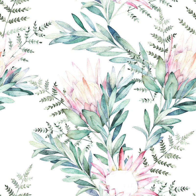 Balabak Pre-Pasted Vinyl Floral