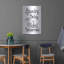 «Laundry Today» par Lettré et doublé, art mural en métal-760959733