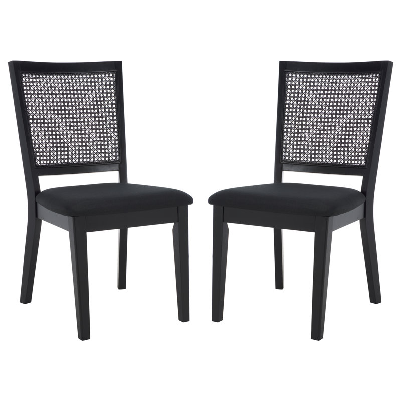 Troxel 18.90'' H Upholstered Armchair, Black, Black