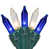 Bleu / transparent / vert