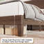Lit plateforme en bois massif avec tête de lit 48,6 po Dezera-910788868-910788870