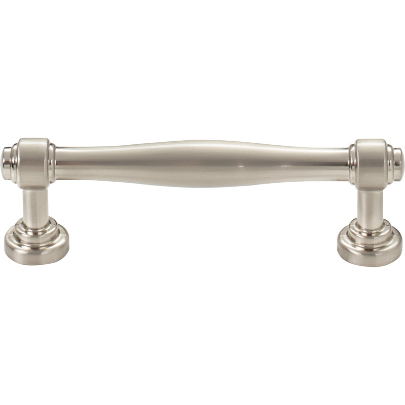 Ulster Bar Pull, 3 3/4" Center to Center, Brushed Satin Nickel