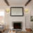 2-Light Empire Style Ceiling Mounted Light