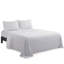 Ensemble de draps en coton 4 pièces avec grandes taies d'oreiller en coton pour toute la saison 4 pièces Marina-2103426406-2103426404