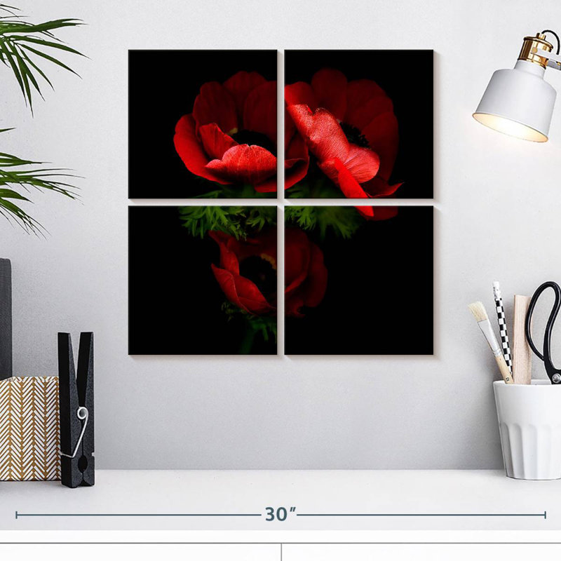 Harnek Anemone VII, 18" H x 18" W
