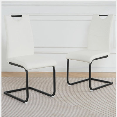Ensemble moderne de table à manger et de chaises, chaise de salon, chaise rembourrée, pieds en métal, cuisine, salon, chambre à coucher, chaise d'appoint, ensemble 2 pièces