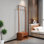 Solid Wood Coat Rack Brass Multi-Function