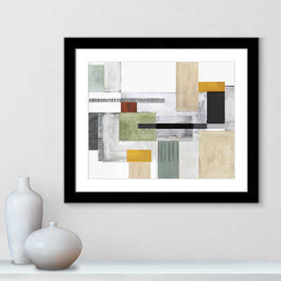 Playful Blocks Print by Tom Reeves
