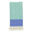 Blue Wharf Stripe Turkish Cotton Towel