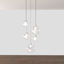 Luminaire suspendu sphère 5 lumières Reflection Twigs-487039955-487039959-487040040