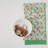 Chambray Cotton Runner with Holiday Botanical Print