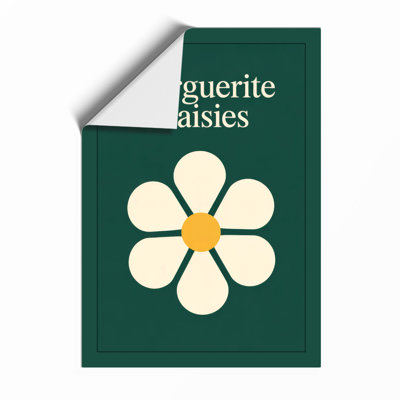 Marguerite Daisies Botanical - Framed Print