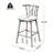 Wooden Upholstery Barstool, Set Of 2-528216185-528216186