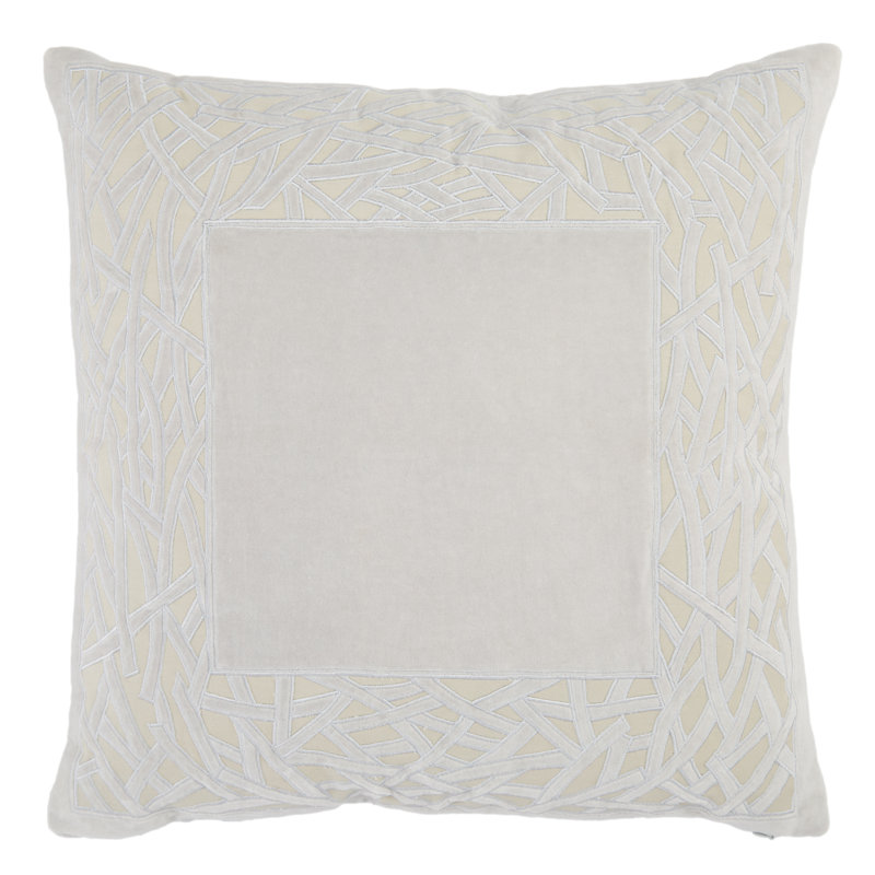 Mezza Geometric Cotton Throw Pillow, Pillow Cover Only - No Insert