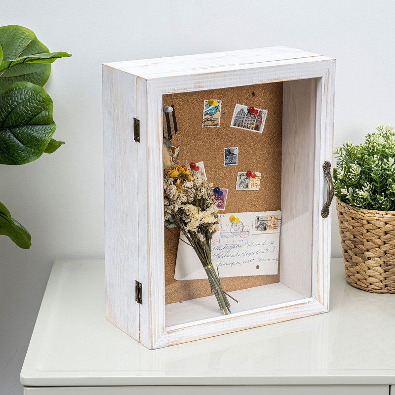 Beechmoor 20.5cm x 25.5cm Solid Wood Picture Frame, Rustic White