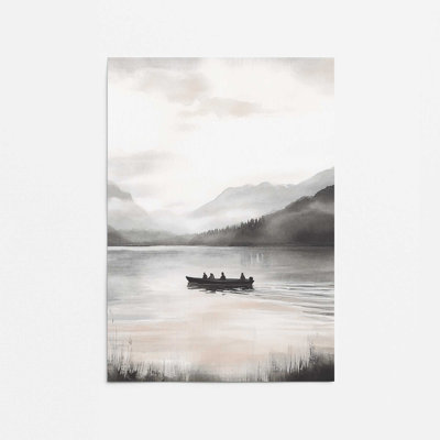 Imprimé roulé «Misty Crossing»