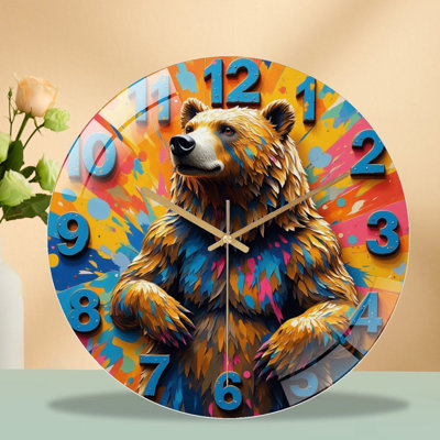 Horloge murale 12 po