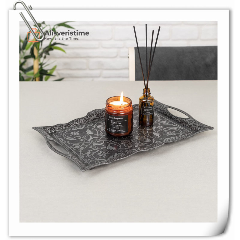 Tray Metal Tray, Black
