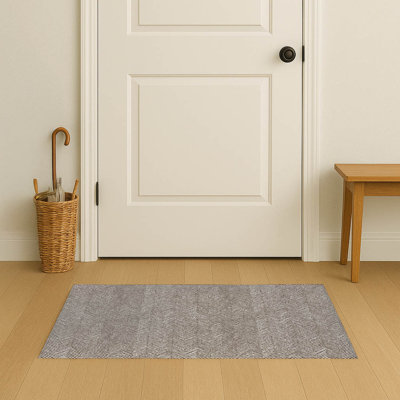 Chevron Groove Indoor Doormat