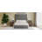 Headboard Upholstered Bed With Handmade Deep Button Tufted, Box Spring Needed-511247969
