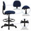 Fabric Drafting Chair with Adjustable Cylinders-498899220-498899222
