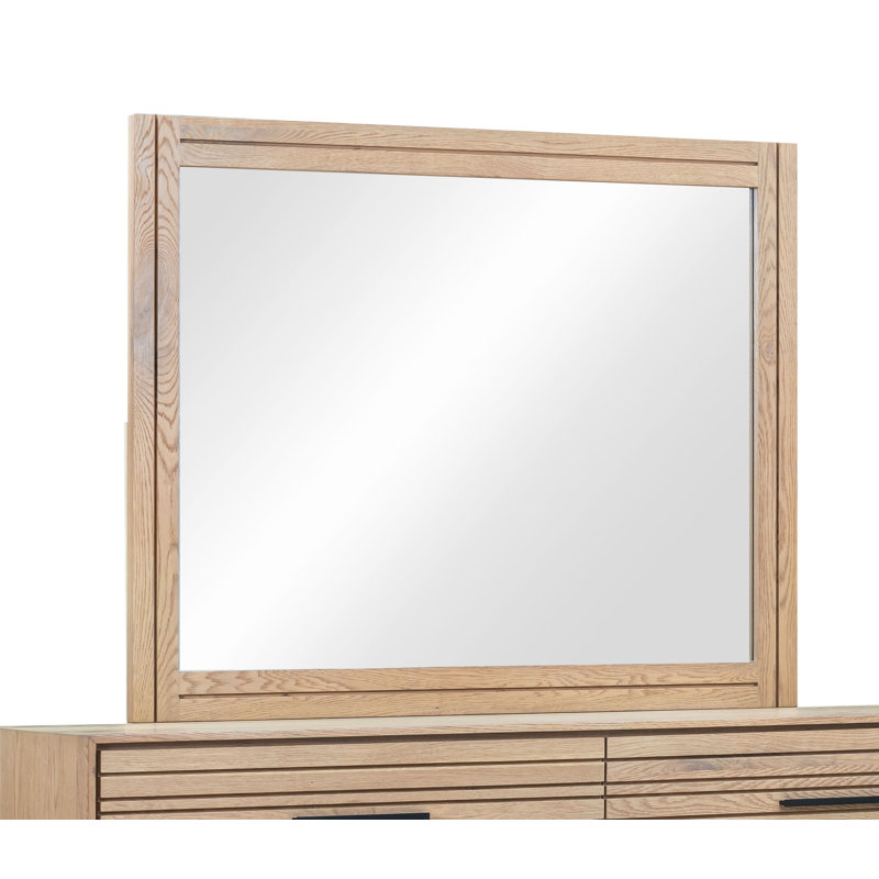 Miroir biseauté pour commode Cawanda