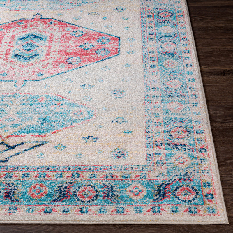 Adelia Oriental Indoor Rug, Rectangle 6'7" x 9'