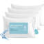 Ensemble de taies d'oreiller, protège-oreillers imperméables avec fermeture à glissière, couche silencieuse en TPU-1110769701