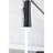 Matte Black Pull Down Kitchen Faucet, 1.8 Gpm Stainless Steel With Soap Dispenser For Deck Mount Sink, Corrosion Faucet , Steel, Laundry Sink Installation