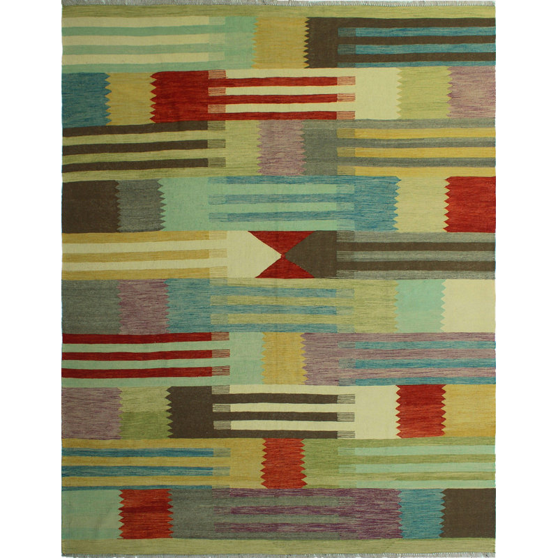 Ames Wool Abstract Indoor Rug