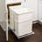 Steel Open Pull Out Trash Can - 8.75 Gallons-24310074
