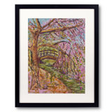 Ode To Monet Print by Diana Stelin