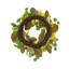 Couronne 24 po marguerite, tournesol et citron