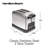 Hamilton Beach® Classic 2 Slice Toaster with Sure-Toast Technology & Auto Boost