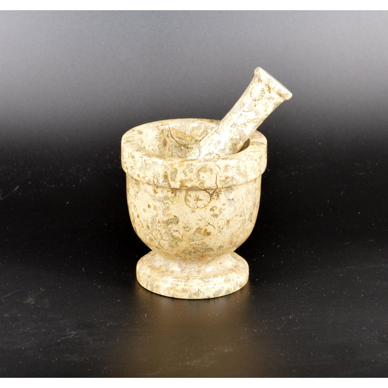 Marble Mortar And Pestle Set