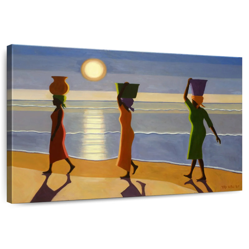 Leisha By The Beach 2007, 30" H x 45" W