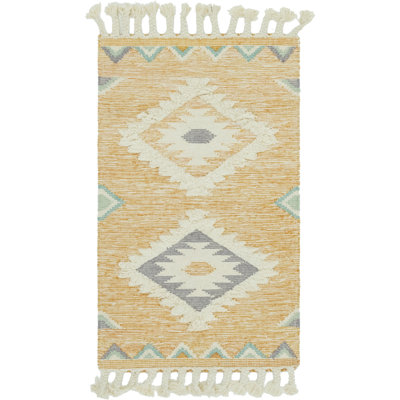 Shriver Performance Wool Geometric Indoor Rug