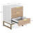 Taquasha 17.71'' W Metal Nightstand