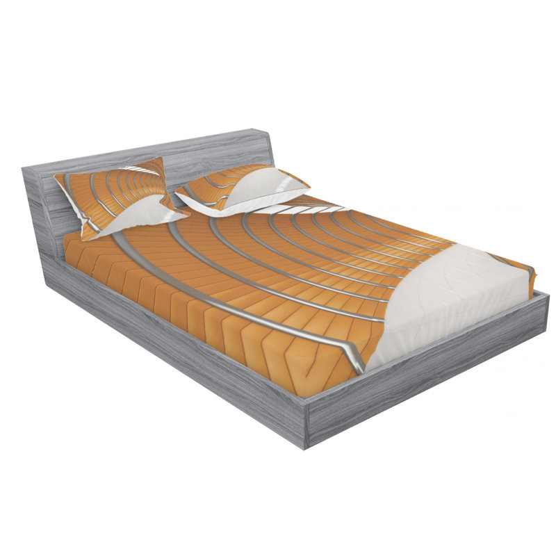 Microfiber Sheet Set, Queen Sheet Set with Fitted Sheet