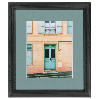 Wood Matte Picture Frame with Mat