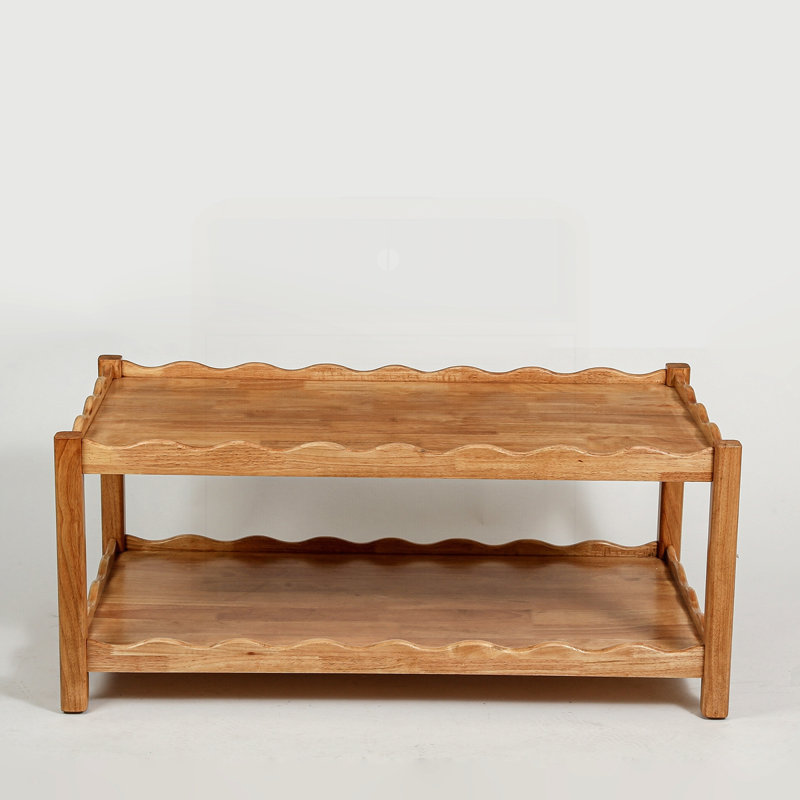Modern Rectangular 2 Tier Coffee Table