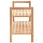 6 Pair Solid Wood Shoe Rack