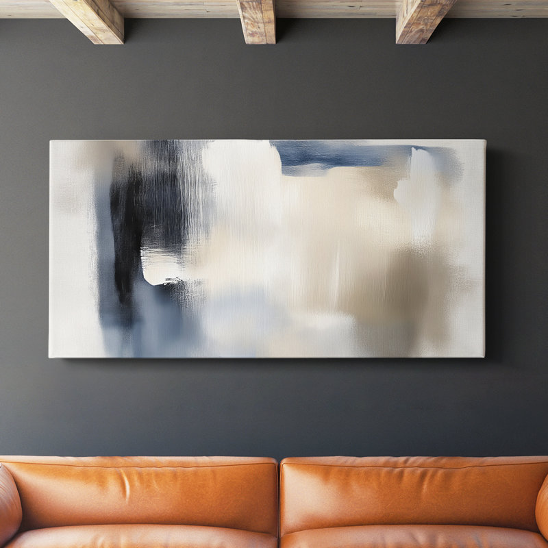 Abstract Series 7 # XXXV-Gallery, toile tendue, H 24 po x l 48 po