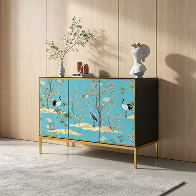 Chinese Style Solid Wood Storage Cabinet
