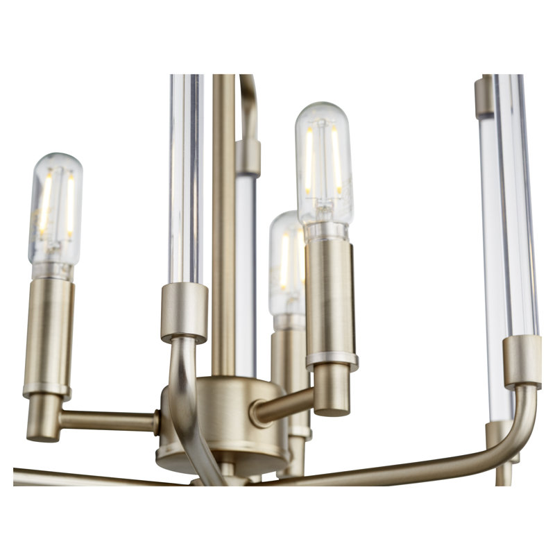 Donham 3 - Light Lantern Pendant, Aged Brass