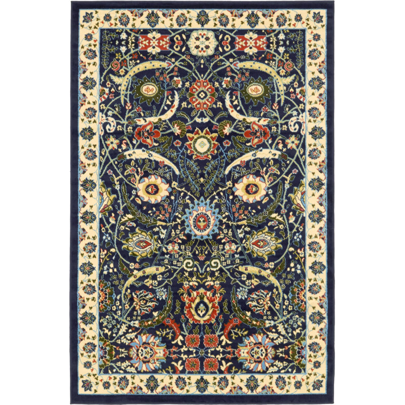 Britannia Floral Indoor Rug, Rectangle 2'2" x 3'1"