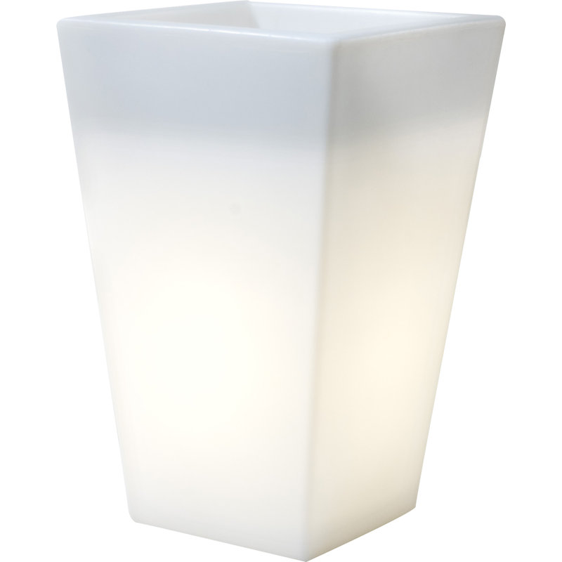 Pot à fleur en plastique Feldspar, Basse