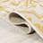 Truman Bohemian Medallion Textured Weave Cream/Yellow Indoor/Outdoor Rug-1880601172