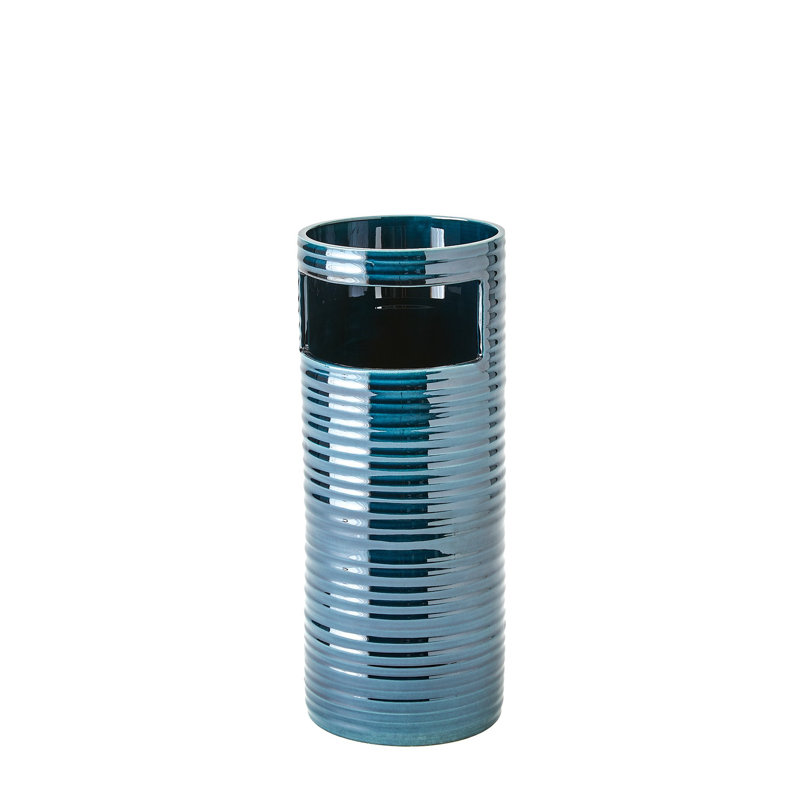 Earthenware Table Vase, 14" H x 6" W x 6" D