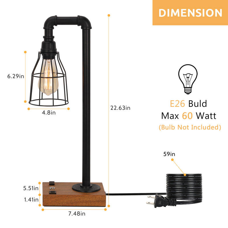 Aodhi Metal Desk Lamp